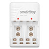 Зарядное устройство для аккумуляторов SmartBuy 505 (1-4 AAA/AA, 1-2 9V), автоматическое