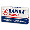 Лезвия двухсторонние для Т-станка Rapira Swedish SuperSteel, тефлон, 5 шт.
