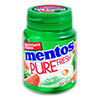 Жевательная резинка Mentos Pure Fresh «Арбуз», без сахара, в банке, 54 г