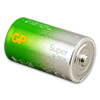 Батарейка D Mono Alkaline GP LR20/2 Super Shrink G-TECH
