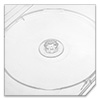 Коробка DVD Box 14 мм Россия для 1-2  дисков, цвет белый прозрачный
