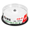 Диски (болванки) Mirex CD-R 700Mb (80 min) 48x Printable cake box 25 