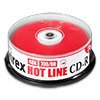  () Mirex CD-R 700Mb (80 min) 48x HOTLINE cake box 25 