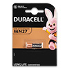 Батарейка Duracell A27 12V MN27, 1шт в блистерной упаковке
