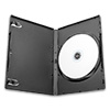 Коробка DVD Box 14 мм  для 1-2  дисков, цвет черный
