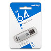  USB Flash () SmartBuy V-Cut  64Gb  Silver () 