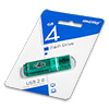  USB Flash () SmartBuy Glossy  4Gb  Green () 