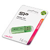  USB Flash () Silicon Power Helios 101 16Gb  Green () 