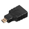 Переходник HDMI (Af) -- micro HDMI (Dm)  1.4 SmartBuy, gold 24K