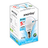 Светодиодная LED-лампа SmartBuy P45 5W (цоколь E14)<br /> холодный свет 4000K, 220V