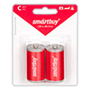 Батарейка SmartBuy C  1.5V LR14, 2 шт в блистерной упаковке