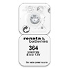 Батарейка Renata SR364 1.55V круглая (621), 1 шт в блистерной упаковке