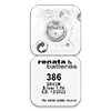 Батарейка Renata SR386 1.55V круглая (43), 1 шт в блистерной упаковке