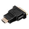 Переходник HDMI (m) -- DVI-D Dual Link (f), gold, SmartBuy
