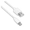 Кабель для Apple iPhone 5,6,7/iPad Air (Lightning) -- USB SmartBuy, 1 метр, белый