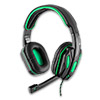 Наушники с микрофоном DEFENDER Warhead G-275 игровые, Green/Black
