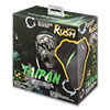 Наушники с микрофоном SmartBuy RUSH TAIPAN, 2.5м,  вирт.звук 7.1, игровые, черн+зелен