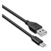 Кабель USB 2.0 (Am) --  USB Type-C (m) SmartBuy, 1 метр, черный