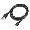Кабель USB 2.0 (m) -- micro USB 2.0 (m) Perfeo, 3 метра, черный