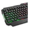 Клавиатура игровая проводная DEFENDER GK-010DL «Legion» Black, мультимедийная с подсветкой символов, USB