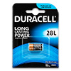 Батарейка Duracell 28L  6V (2CR-1, 3N) (литиевая), 1 шт в блистерной упаковке