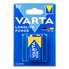 Батарейка VARTA High Energy Krona  9V 6LR61, 1 шт в блистерной упаковке