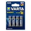 Батарейка VARTA Energy AAA  1.5V LR03, 4 шт в блистерной упаковке