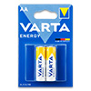 Батарейка VARTA Energy AA  1.5V LR6, 2 шт в блистерной упаковке