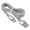 Кабель USB 2.0 (m) -- micro USB 2.0 (m) REMAX King, 1 метр, 2А, Silver