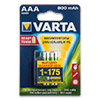 Аккумулятор NiMH VARTA AAA 800 мА/ч 1.2В, 2шт в блистерной упаковке