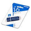  USB Flash () 16Gb SmartBuy Glossy Crown Blue (USB 3.0)